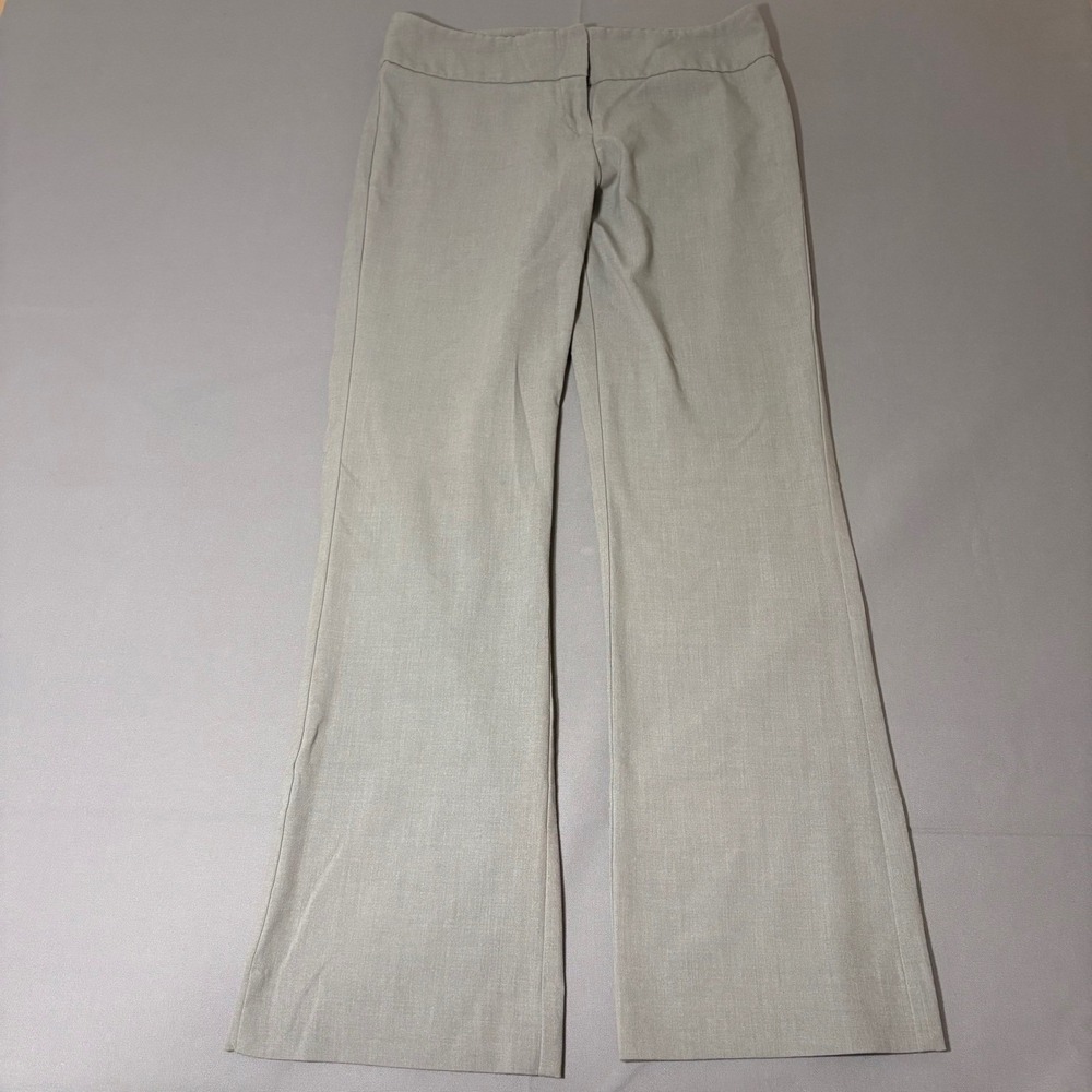 Kenneth Cole Dress Pants Womens 8 Average Gray Flare Leg Professional